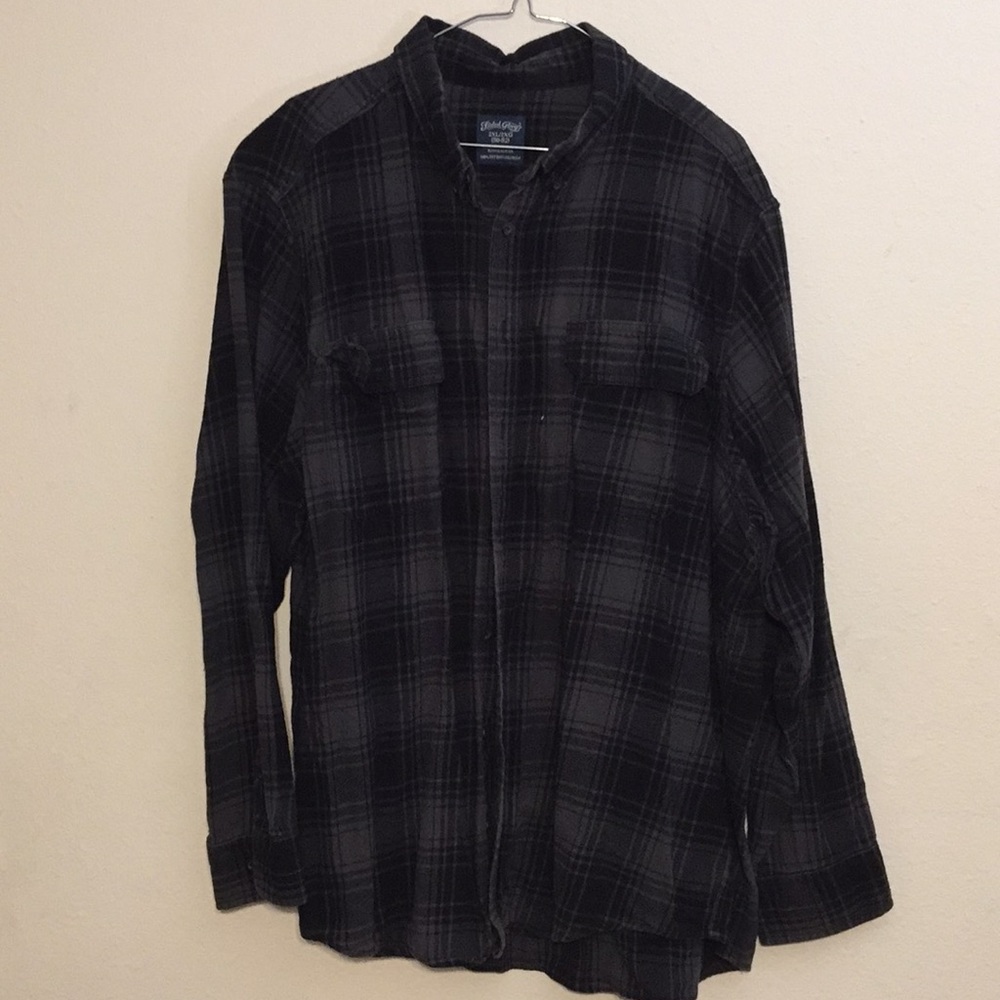 Faded Glory flannel long sleeve shirt size 2XL